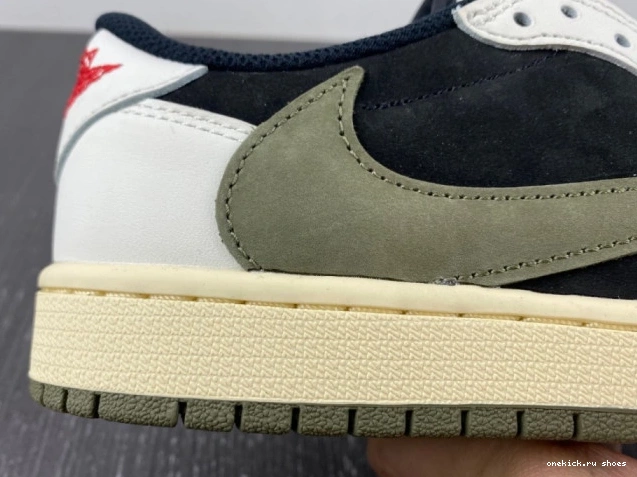 Cheap Jordan Air OG x Retro DZ4137-106 Travis Air Jordan Olive 1 Low Scott 0630